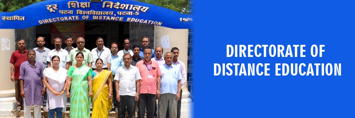Directorate Of Distance Education Patna University Patna